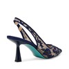 Betsey Johnson Women's Nikki Pump, Navy, 8.5