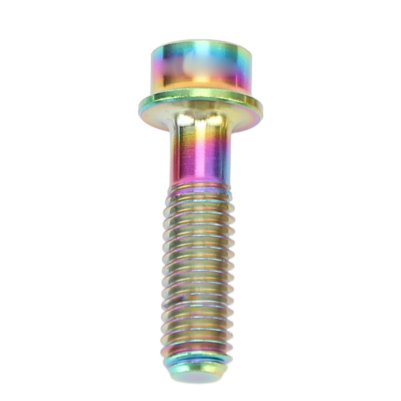 6pcs Bike Stem Bolts Ti Alloy M5x18mm Bicycle Stem Bolts