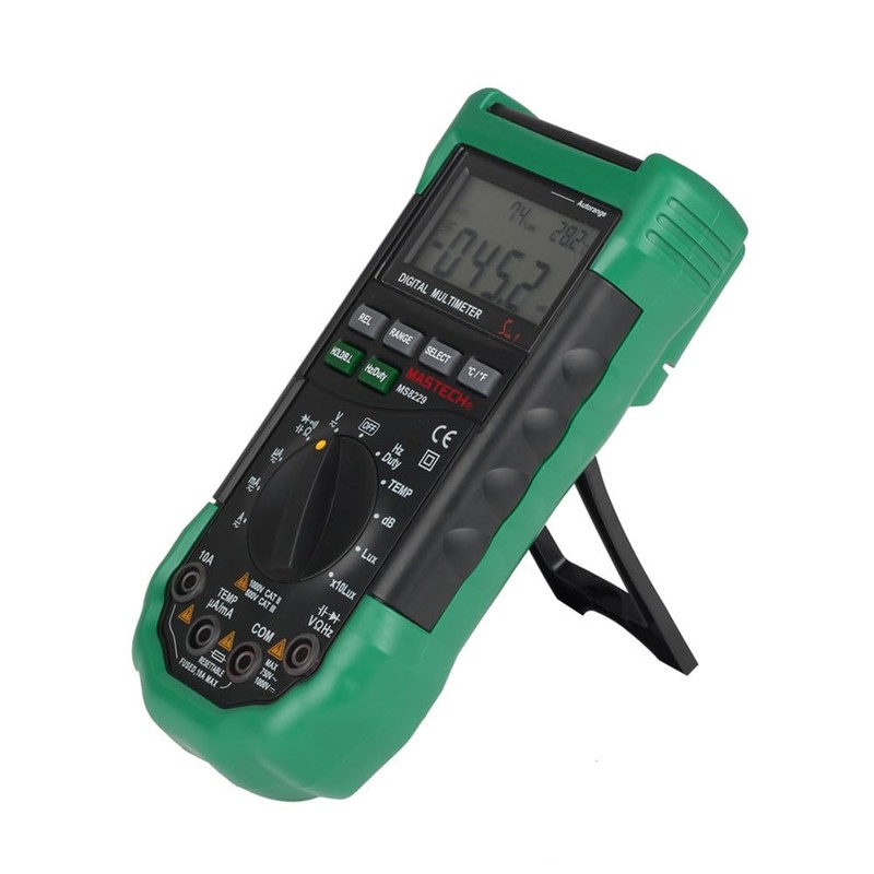 Mastech MS8229 5 in1 Auto Range Digital Multimeter Lux Sound