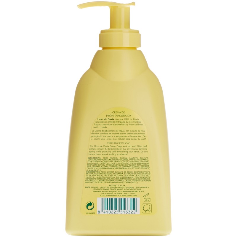 Heno de Pravia Soaps & Hand Wash 125ml