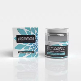 TTFM Collagen Retinol & Hyaluronic Acid Facial Moisturizer, Korean Skin Care Cream, Deep Moisture & Nourishment Cream, 1.7 FL OZ / 50 ML