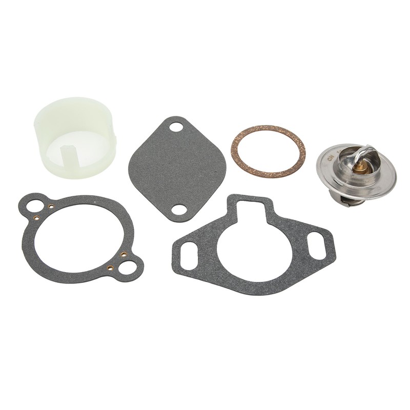Thermostat Kit 807252Q5 Replacement for MerCruiser with Sleeve 160° 4.3L