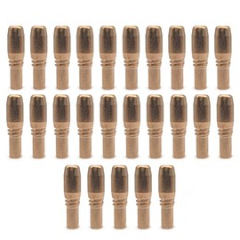 25pcs .045(1.2mm) Contact Tip For Bernard Acculock-S T-A045CH Used With New Miller MDX-250 Gun D-MA250 Gas Diffuser