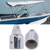 2pcs Bimini Top Cap External Eye End Accessories 316 Stainless