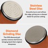 EdgeForge™ Rolling Knife Sharpener Kit - Dual-Grit Diamond & Ceramic