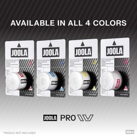JOOLA Pro IV Pickleball Paddle Edge Tape - Protects Pickleball Paddle Edge Guard & Covers Lead Tape - Fits All Brands and Most Thicknesses of Core - Multiple Colorful Pro IV Design Options