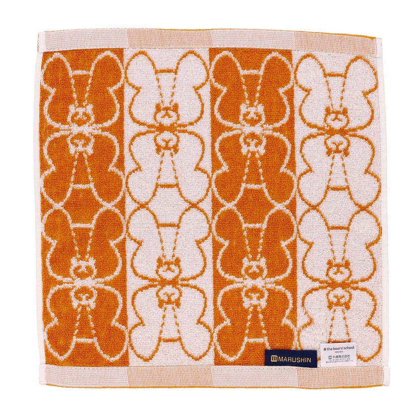 Marushin 4335026800 Hand Towel, Bear's School, Jackie Face, 100% Cotton,
