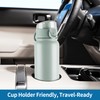 GOPPUS 20 Oz Insulated Stainless Steel Water Bottle BPA-Free Sports