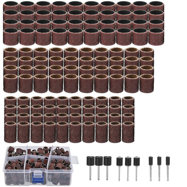 338 PCS Sanding Drum Kit, Drum Sander Set, Drum Mandrels