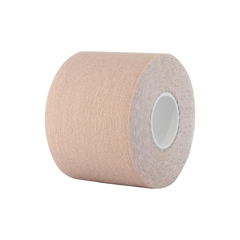 Cinta Kinesiológica Beige Piel Sensible 5m Continua Go Plus