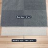 TJWODO Non Slip Area Rug Pads Non Skid Rug Gripper