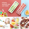 Ice Cube Trays 4 Pack, Airabc Silicone Ice Cube Trays