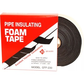 Quality Foam Insulation Tape Self Adhesive Elastomeric Dimensions  1/8" x 2" x 30 ft