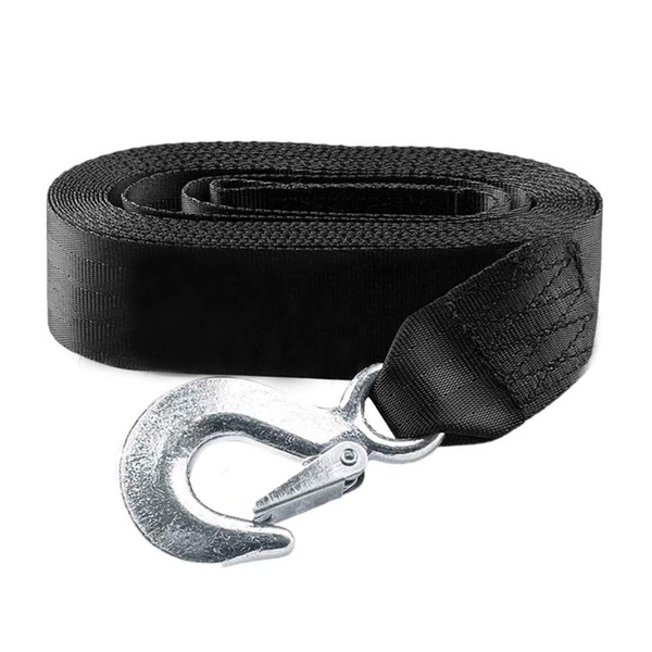 KONON KONON Trailer Winch Strap 2" x 20' with Safety