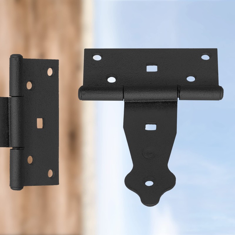 Kotarbau Pack of 2 Cross Hinges, 100-400 mm, Shutter Hinges,