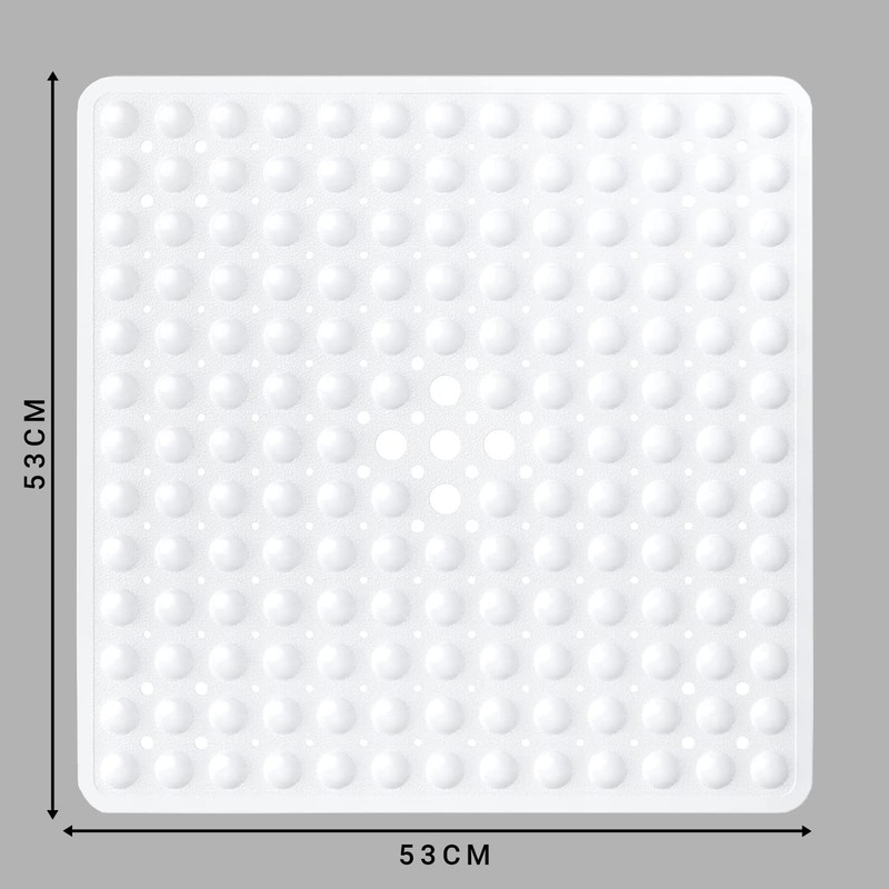 Hafaa Bath Mat Non Slip Anti Mould Rubber Shower Mat
