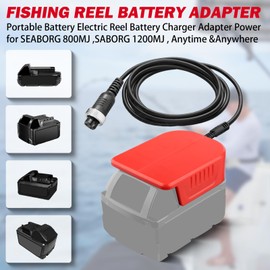 Electric Fishing Reels for Milwaukee M18 Battery to for Daiwa Spinning Reels SEABORG 800MJ 800 SABORG 1200MJ 1200 (NO Battery)
