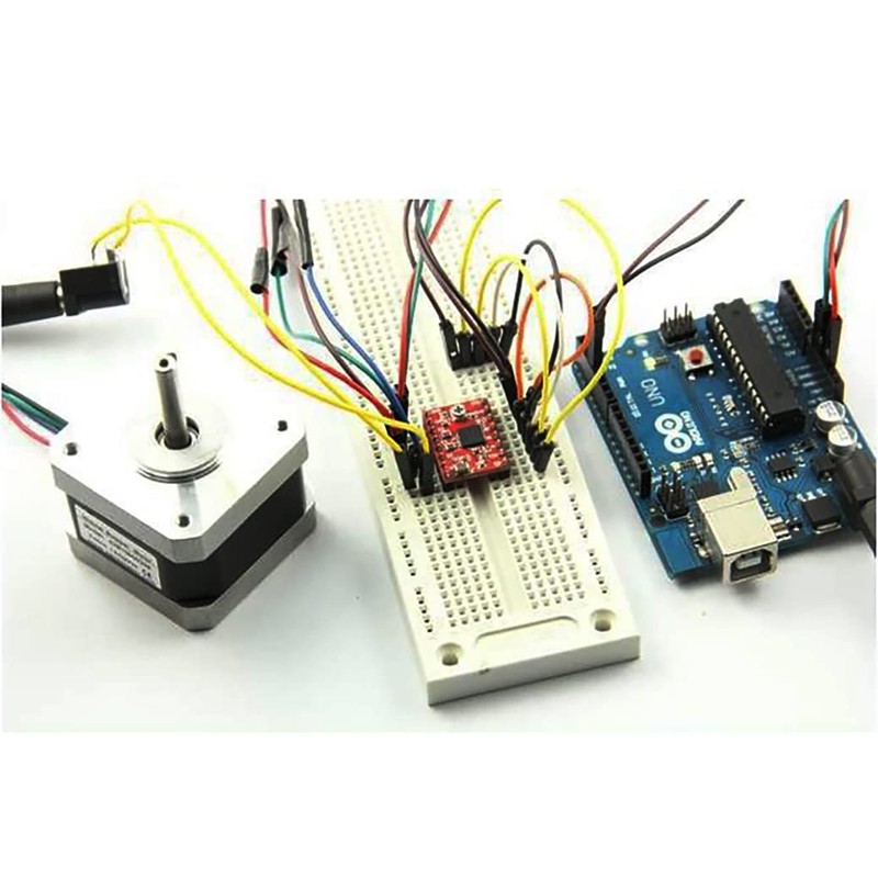 DiGiYes 3Pcs Stepper Motor Driver Module with Heat Sink Compatible