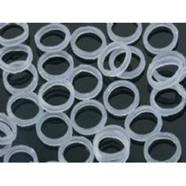 Clear 5/16" 2.5 oz - Orthodontic Elastic - Braces - Dental Rubber Bands - USA