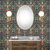 HAOKHOME Boho Peel and Stick Wallpaper Floral Removable Wall Paper