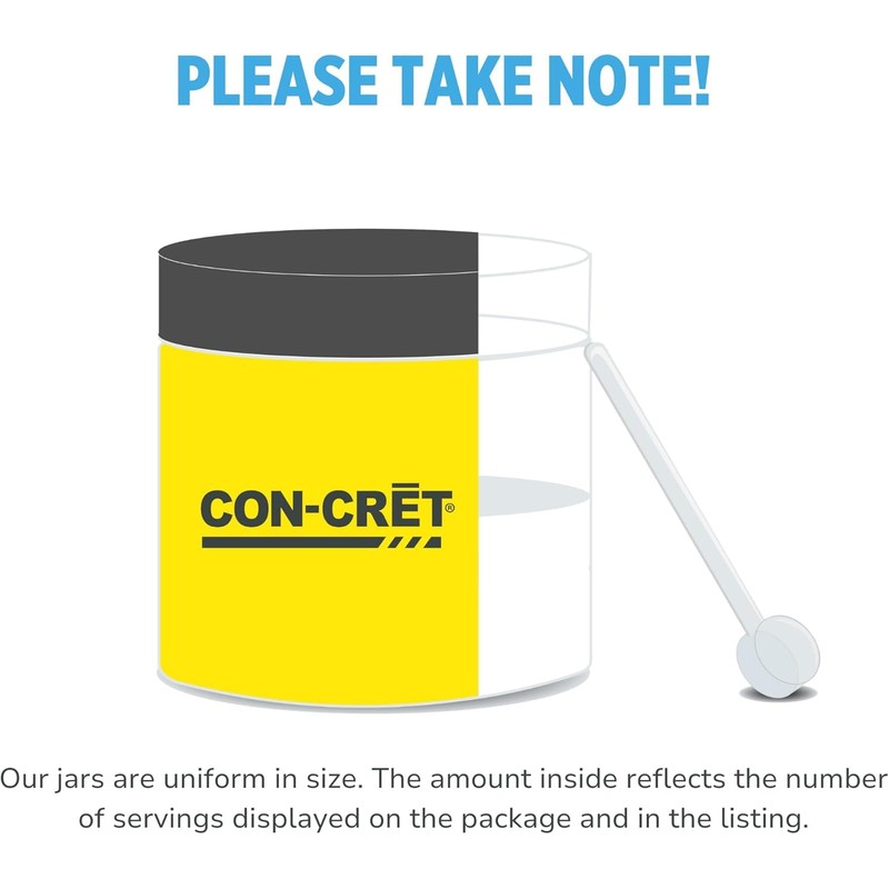 CON-CRET Creatine HCl Powder for Women and Men, Lemon Lime,