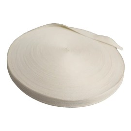 Cinta Palmita Algodón 20mm Crudo Rollo 100m Inzaboton Indumentaria