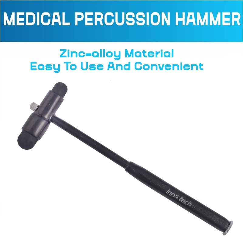 Innotech Buck Neurological Reflex Hammer with Brush and Needle for