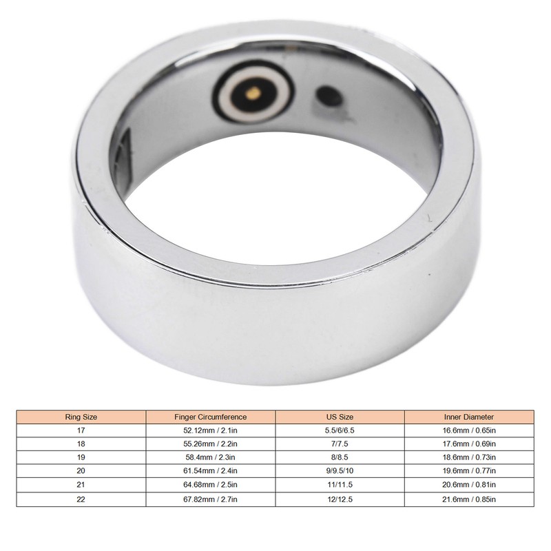 Smart Health Ring Bluetooth Pressure Sleep Monitoring Body Temperature Detection