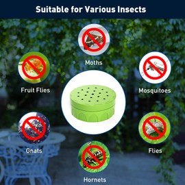 vertmuro 6 Count Safe Mosquito Control Lures, Mosquito Magnet Insect Attractants for All Bug Zapper, Green