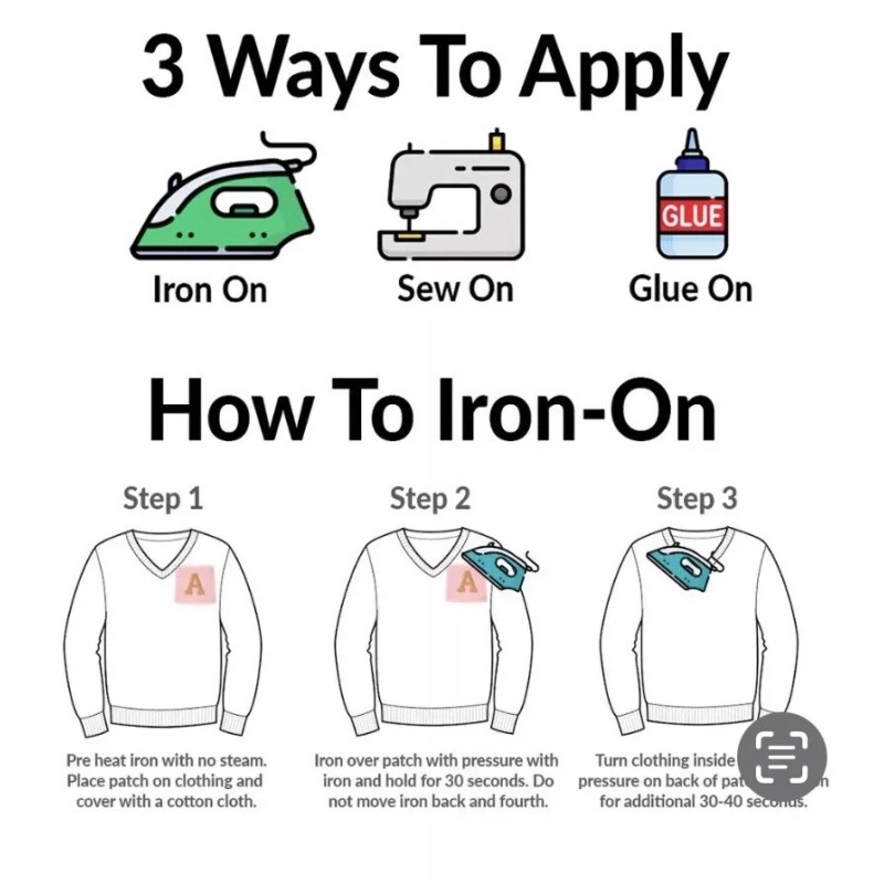 Unbranded Masters Iron On Golf PATCH.