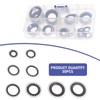 getfay 30 PCS Car Air Conditioning Compressor Repair Gasket Combination