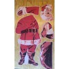 Reproduction Douglas Fir Plywood Santa Claus Christmas Cut Out Pattern