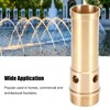 Copper Fountain Nozzle Spray Head Pond Sprinkler for Pool Music