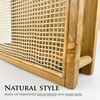 Pubgeer Wooden Wall Mounted Magazine Rack, Elegant Wall File Organizer,