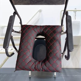 GBH-MED Elderly Toilet Seat Cushion, Wheelchair Anti-Decubitus Soft Commode Pad, Nursing Bed-Sore for Bedridden Disabled