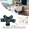 Cat Play Tunnel Toy Set Multipurpose Fun Interactive Bell Ball