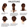5 Stück Dutt Maker, Hair Bun Maker, Flechthilfe Haare Mädchen