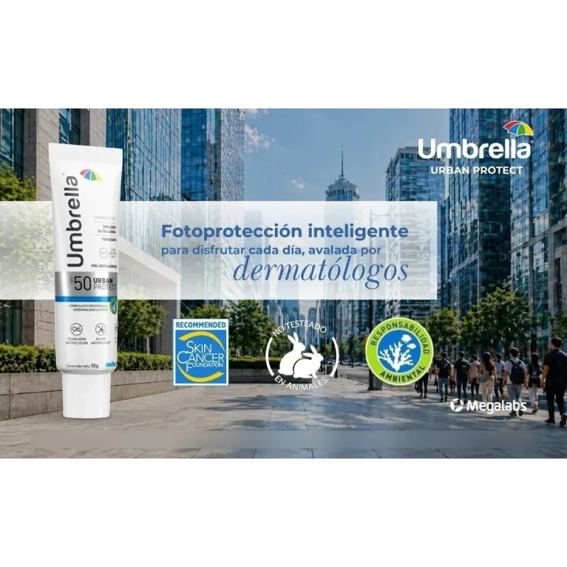 Umbrella Urban Protect Spf-50 | Piel Mixta A Grasa |