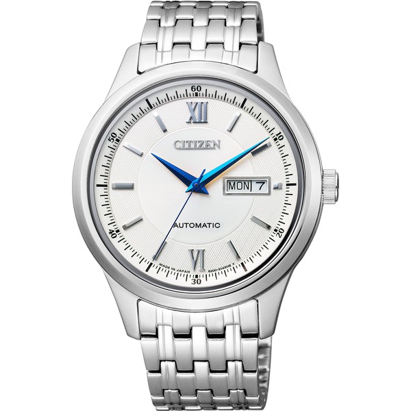 Citizen NY4050-54A Men's Watch, Citizen Collection, Mechanical Pair Model (Men's), Dial Color - Silver Mens, watch