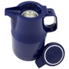 Helios Thermoboy Plastic Vacuum Jug, Dark Blue, 0.6 Litre