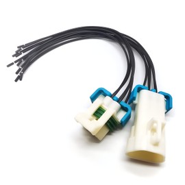 5 pin Male and Female Sealed Headlight Assembly Pigtail Connector Compatible with GM Pontiac G6（2PCS）