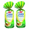 Real Foods Organic Sesame Corn Thins 5.3oz 2 Pack -