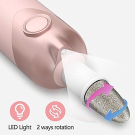 POLAMD Kit Profesional de manicura y pedicura, Lima de uñas eléctrica, Taladro de uñas eléctrico inalámbrico, Herramienta de 5 velocidades para el Cui