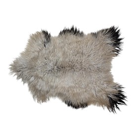 Home Collezione... Elegance For Life... Natural Color Icelandic Sheepskin Rug (SAL2352)
