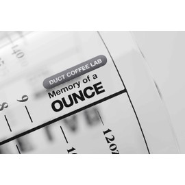 DUCT COFFEE LAB GLASS ORIGINAL MEASURING GLASS (Black)