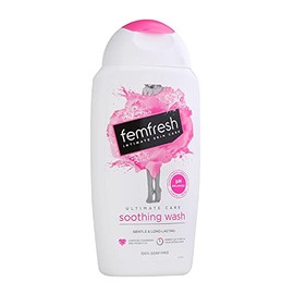 4 Pack Femfresh 250ml Ultimate Care Soothing Wash,Ph Balanced by Femfresh