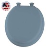 Mayfair 13EC 034 Soft Cushioned Toilet Seat, 1 Pack Round,