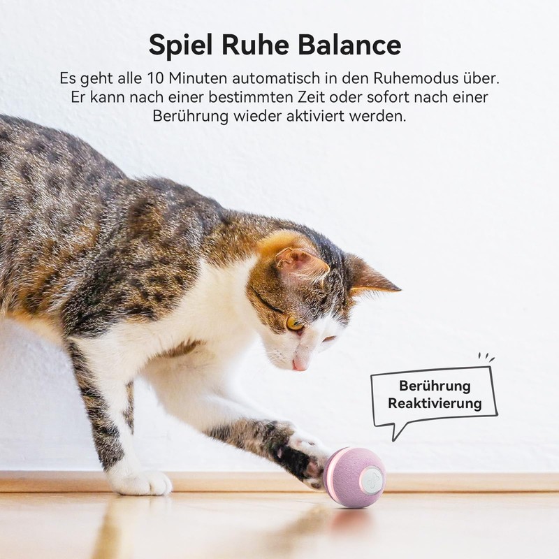 Cheerble 3 Interactive Modes Interactive Cat Toy Self-Employment, Automatic Cat