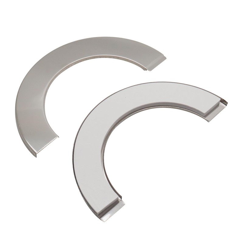 Pastlla 4 PCS Plumbing Cover Plates Self-Adhesive Tape Pipe Cover