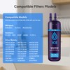 3 Pack W10295370a Refrigerator Water Filter Compatible with Whirlpool Water
